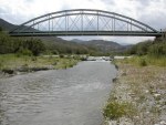 Río Almanzora a su paso por el puente de Cantoria.