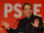 José Luis Rodríguez Zapatero, Presidente del Gobierno.