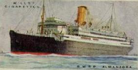 Imagen que apareció en una caja de cigarrillos de la época.